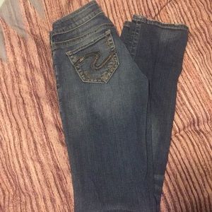 Silver jeans